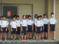 平和のセレモニー練習 (2)