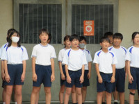 平和のセレモニー練習 (4)