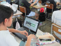 pict-５年総合稲刈り調べ (1)